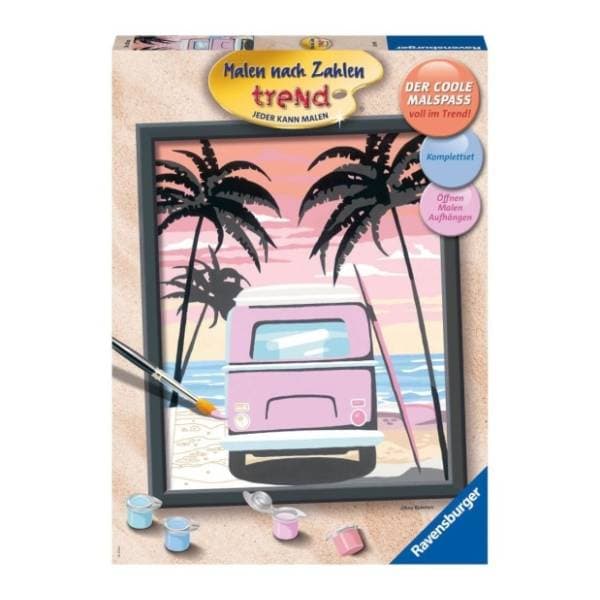 Društvena igra Slikaj po brojevima Plaža RAVENSBURGER 0