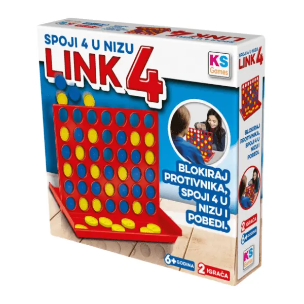 Društvena igra spoji 4 u nizu MILLA TOYS 0
