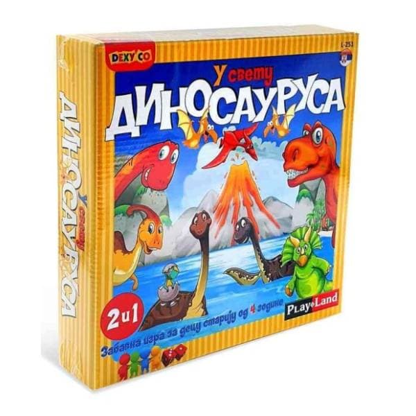 Društvena igra U svetu dinosaurusa PLAY LAND 0