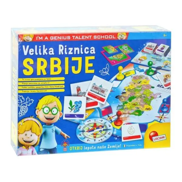 Društvena igra velika riznica Srbije LISCIANI 0