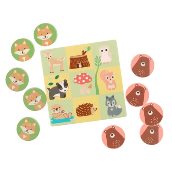 Društvena drvena igra XO Šuma ORANGE TREE TOYS 0