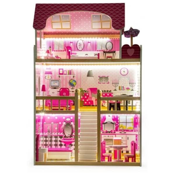 Drvena kućica za lutke ECO TOYS 1
