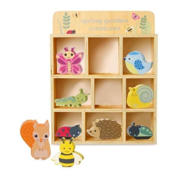 Drvena polica sa životinjama Proleće ORANGE TREE TOYS 0