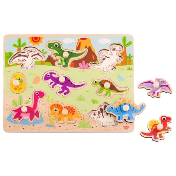 Drvena umetaljka Dinosaurusi TOOKY TOY 0