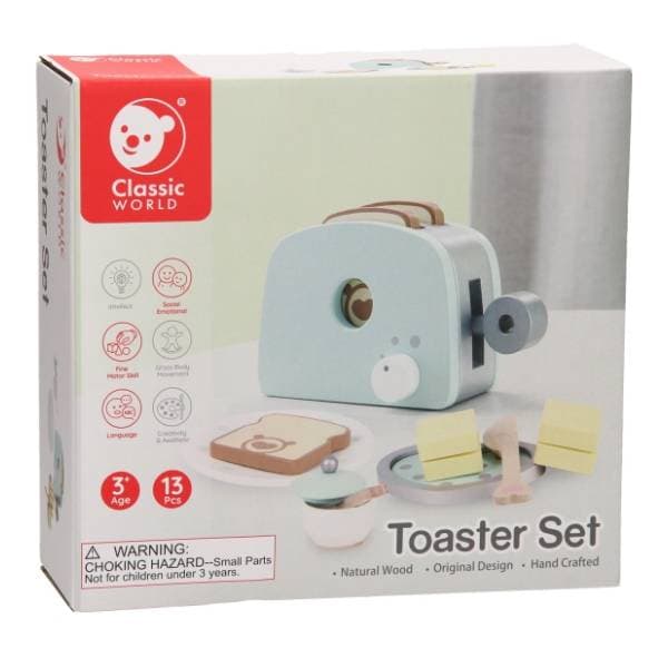 Drveni toster set CLASSIC WORLD 0