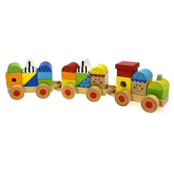 Drveni vozić oblici i boje TOOKY TOY 0