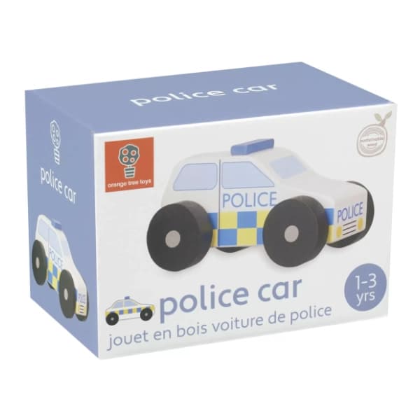 Drveno vozilo Policija ORANGE TREE TOYS 0