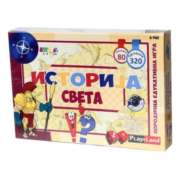 Edukativna igra Istorija sveta PLAY LAND 0