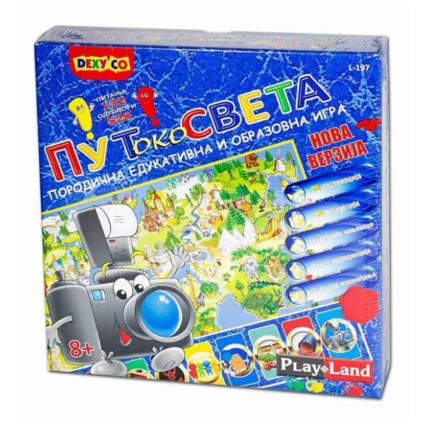 Društvena igra Put oko sveta PLAY LAND 0