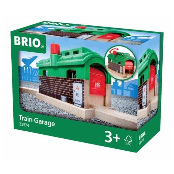 Garaža za vozove BRIO 0