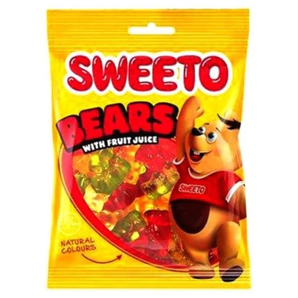 Gumene bombone SWEETO medvedići 80g 0