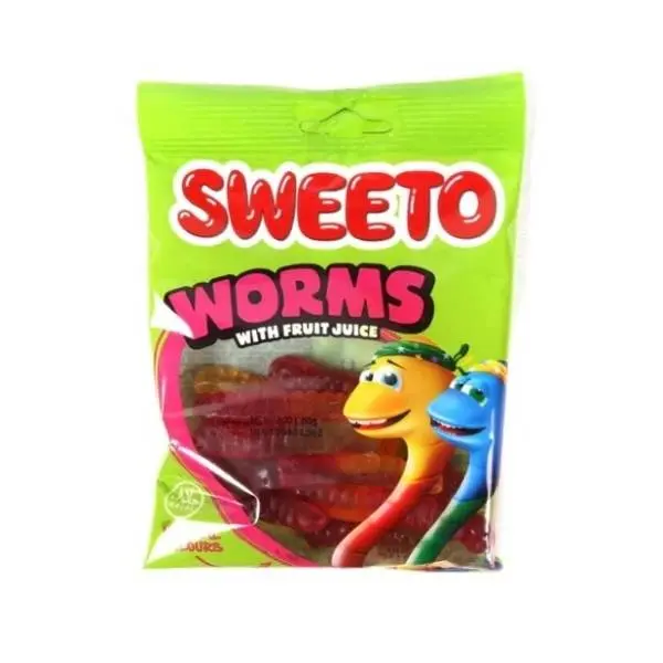 Gumene bombone SWEETO crvi 80g 0