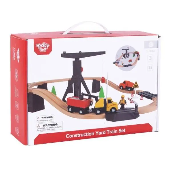 Igračka set sa vozovima TOOKY TOY 0