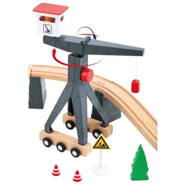 Igračka set sa vozovima TOOKY TOY 3