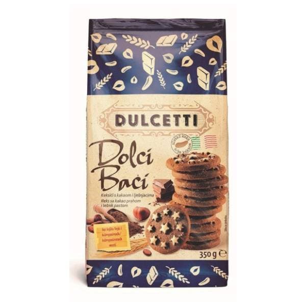 Keks DULCETTI kakao i lešnik 350g 0