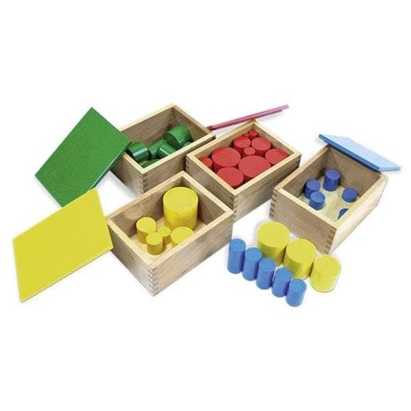 Kutija sa cilindrima MONTESSORI 4kom 0