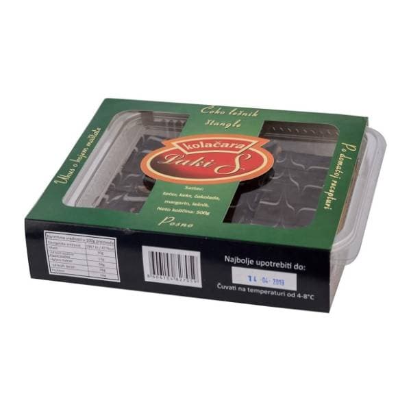 LAKI S čoko lešnik posne štangle 500g 0