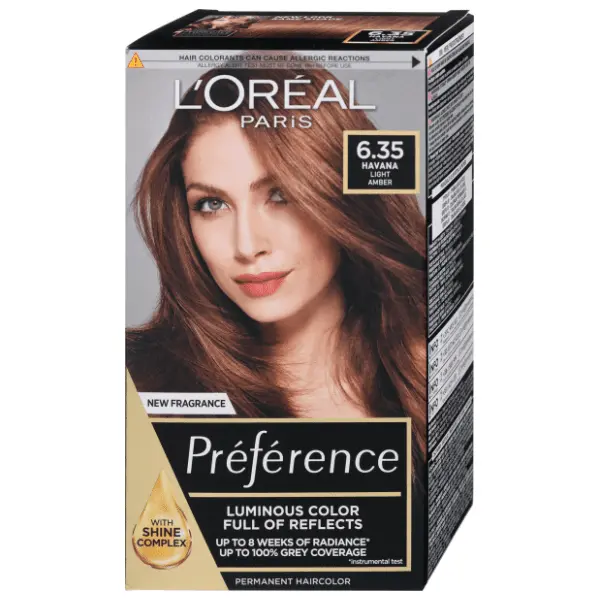 L'OREAL Preference farba za kosu 6.35 light amber 0