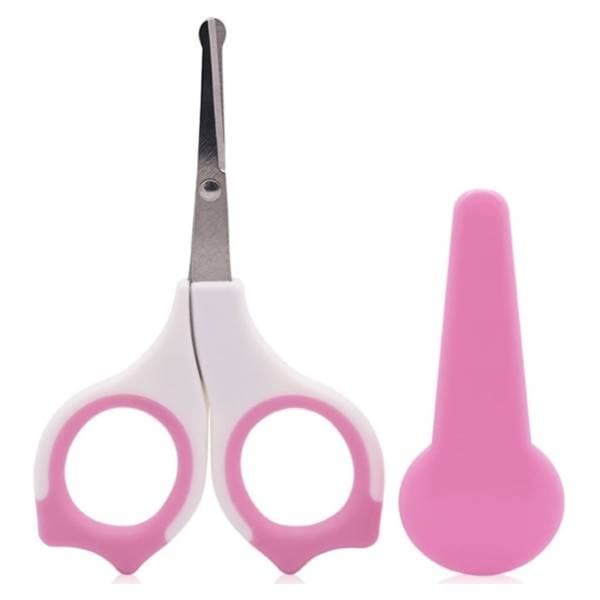 LORELLI BERTONI makazice za bebe sa poklopcem roze 0