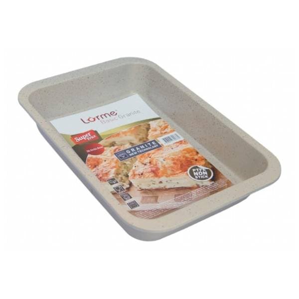 LORME tepsija Basic Granit 36,5 x 24,5 x 5,5 cm 0
