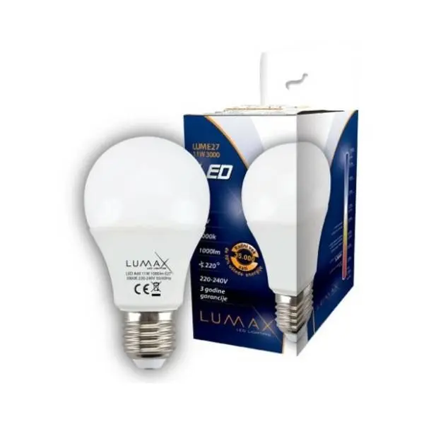 LUMAX LED sijalica E27 11W 3000K 1