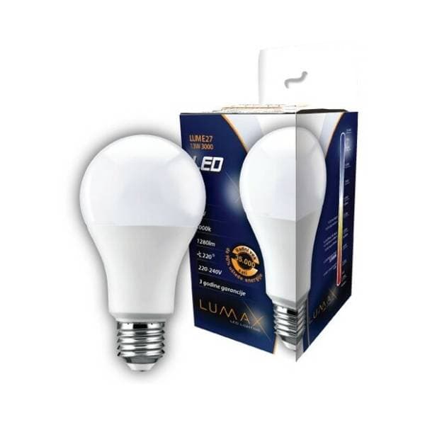 LUMAX LED sijalica E27 13W 3000K 0