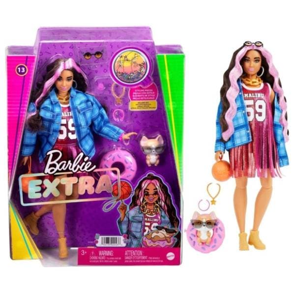 Lutka košarkašica Extra BARBIE 0