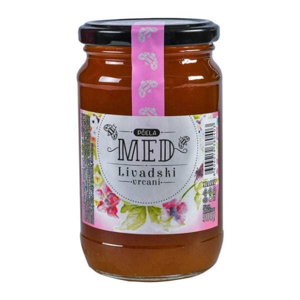 Med PČELA Livadski 500g 0