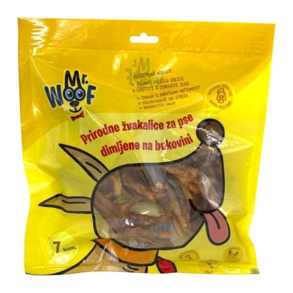 MR. WOOF žvakalice za pse pileće nogice 7kom 0