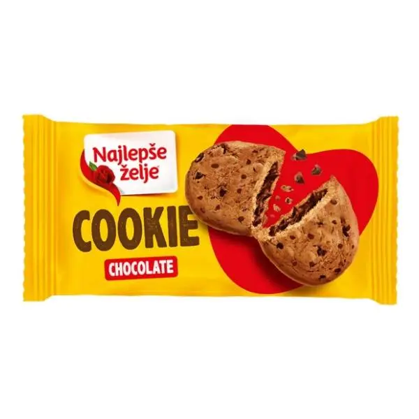 NAJLEPŠE ŽELJE cookie čokolada 32g 0