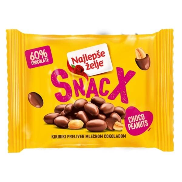 NAJLEPŠE ŽELJE dražirani kikiriki 40g 0