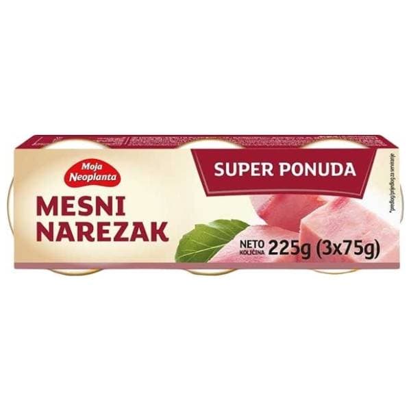 Narezak NEOPLANTA mesni 3X75g 0