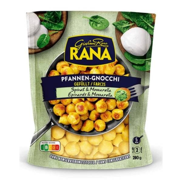 Njoke RANA spanać mozzarela 280g 0