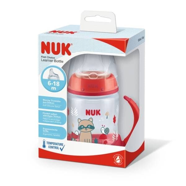NUK flašica sa ručkama 150ml (više vrsta) 0