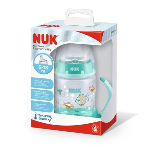 NUK flašica sa ručkama 150ml (više vrsta) 1