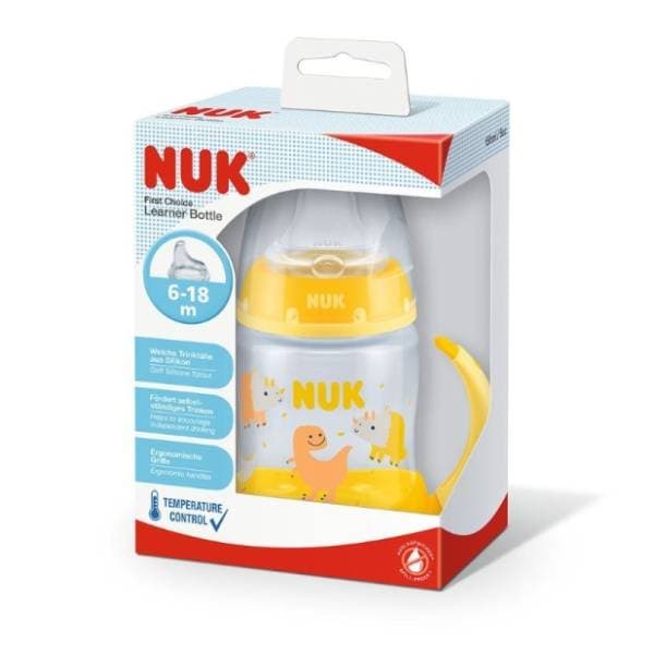 NUK flašica sa ručkama 150ml (više vrsta) 2