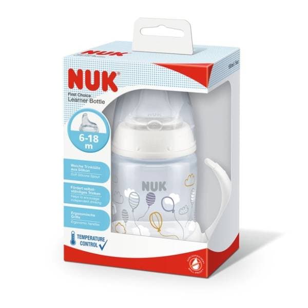 NUK flašica sa ručkama 150ml (više vrsta) 3