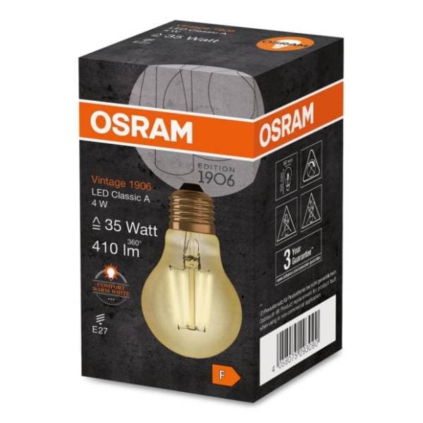 OSRAM LED dekorativna retro sijalica E27 4W 0