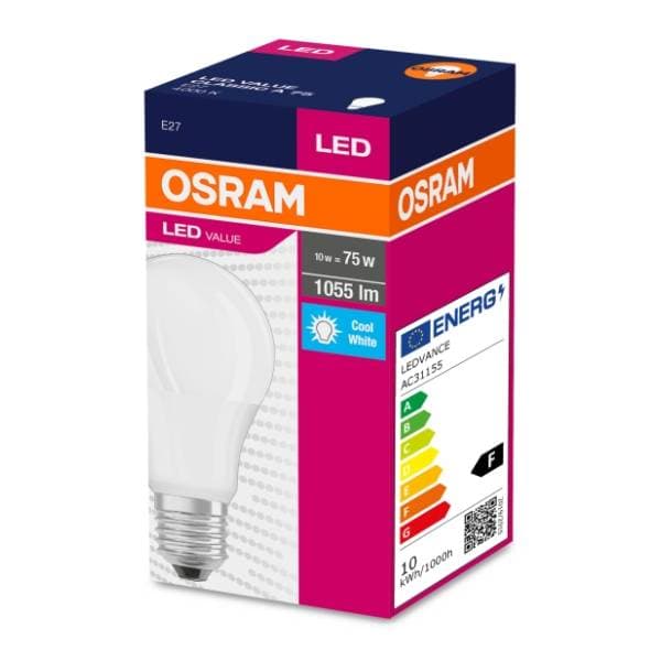 OSRAM LED sijalica E27 10W (75W) Classic A 6500K 0