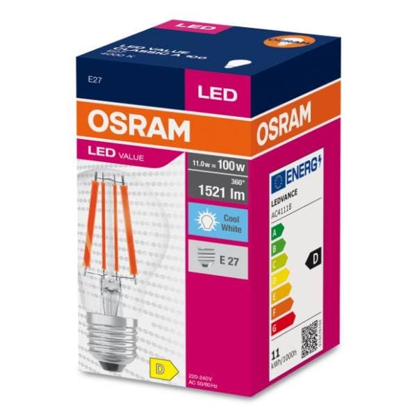OSRAM LED sijalica E27 11W (100W) 4000K 0