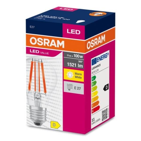 OSRAM LED sijalica E27 11W 2700K 0