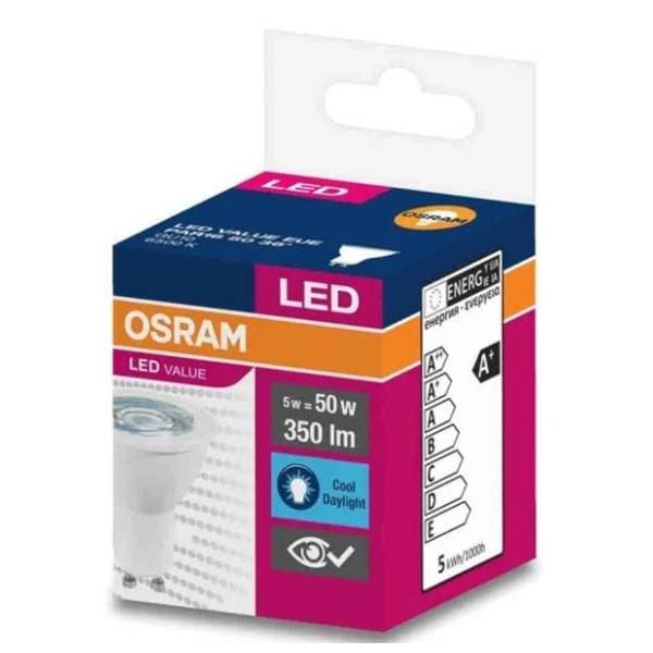 OSRAM LED sijalica GU10 5W 6500K O98739 0