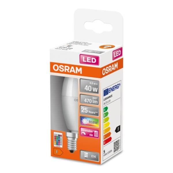 OSRAM LED sijalica sa daljinskim upravljačem E14 4,9W RGBW 0