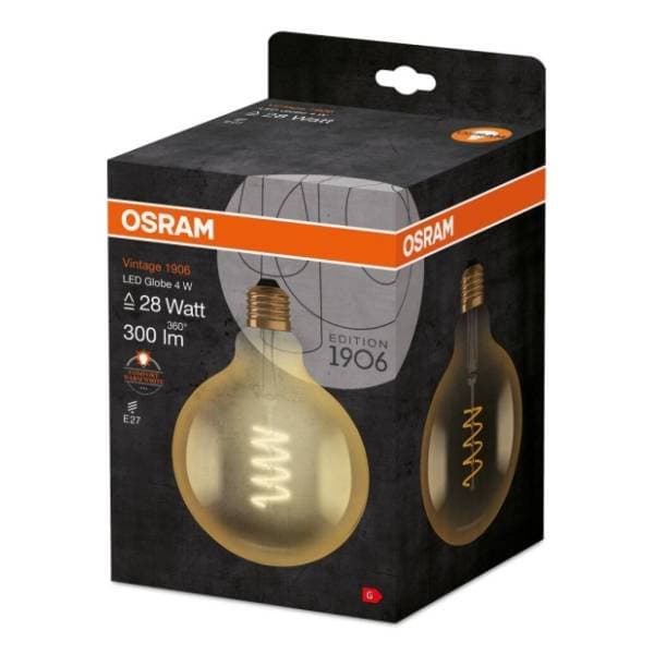 OSRAM LED sijallica E27 4W CL G125 0
