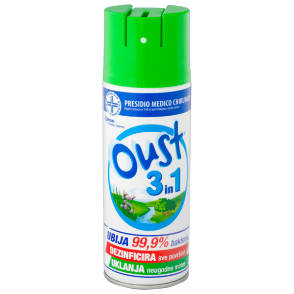 OUST osveživač prostora 3u1 garden 400ml 0