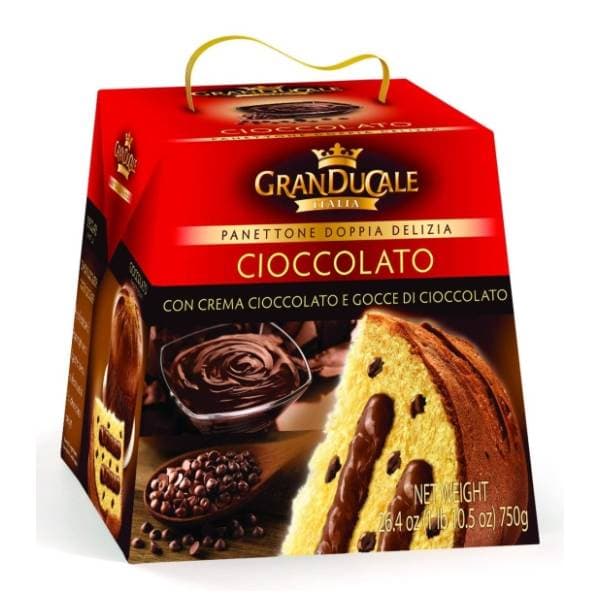 Panetone GRANDUCALE biskvit sa čokoladom 750g 0