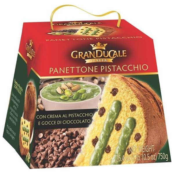 Panetone GRANDUCALE biskvit sa maslacem i pistaćima 750g 0