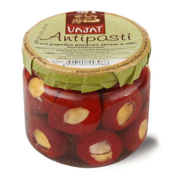 Paprika VAJAT sa sirom 370g 0