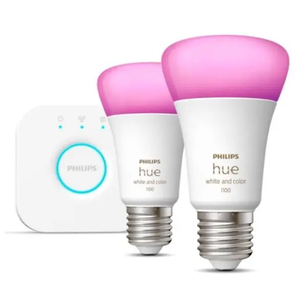 PHILIPS LED set smart sijalica E27 10,5W A60 2kom i prekidač 1
