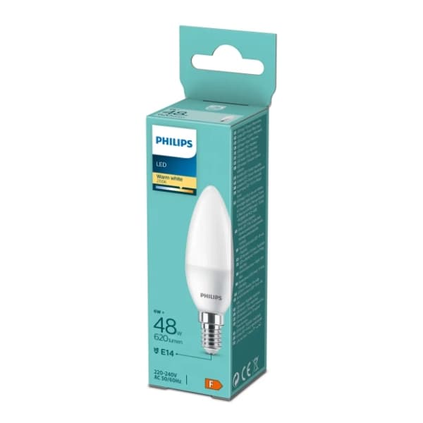 PHILIPS LED sijalica E14 5W (40W) B35 WW FR ND 1PF/12 0